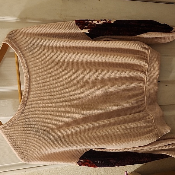 Free people knit long-sleeved shirt size M - Picture 4 of 5